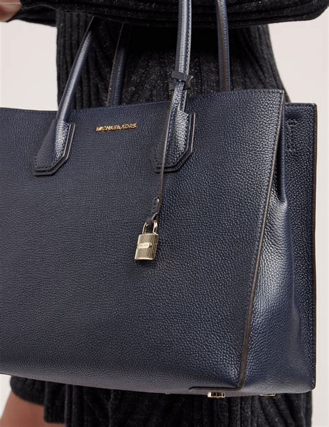 michael kors mercer blue bag